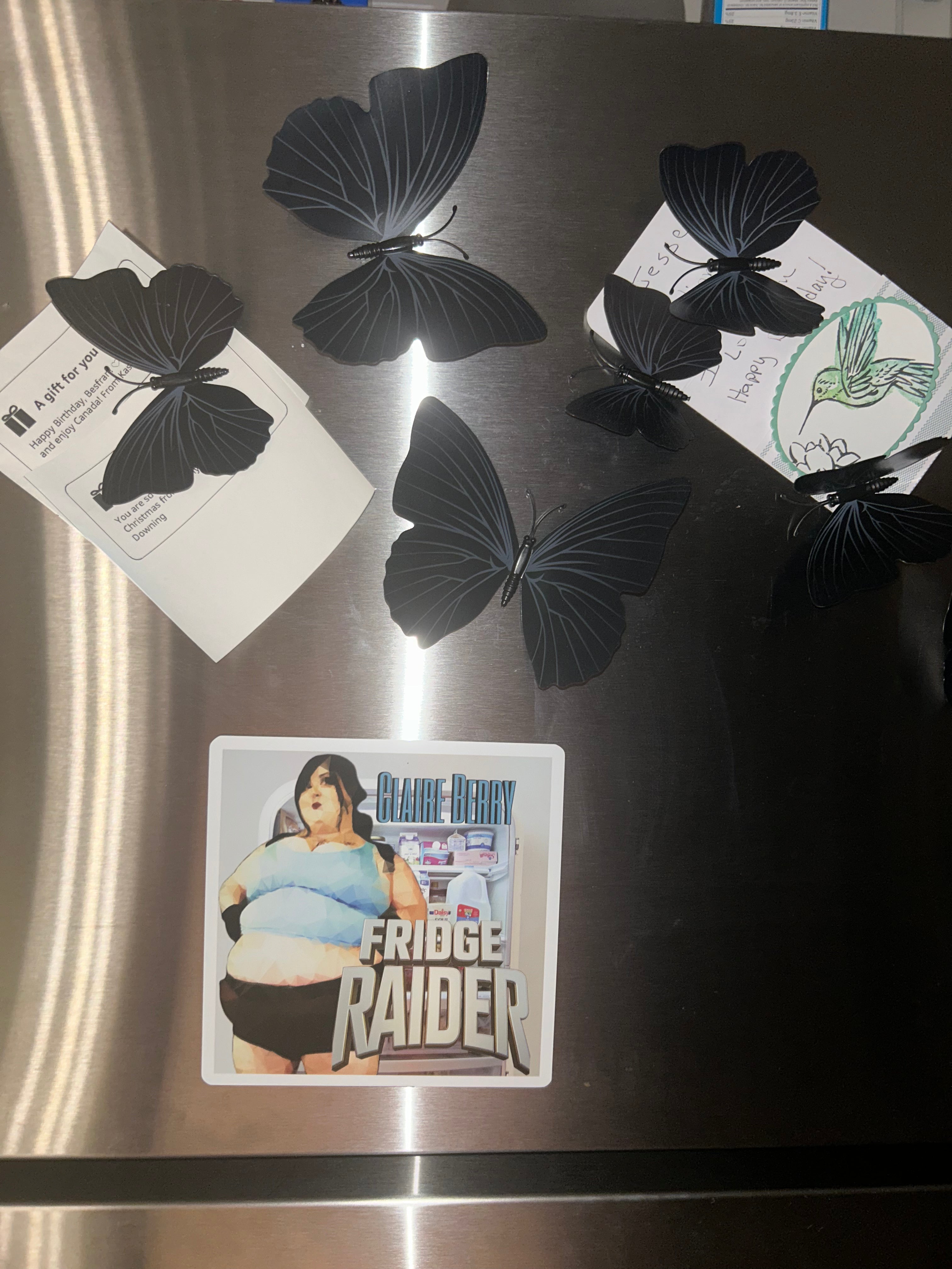 Claire Berry x Get Thicker Stickers: Fridge Raider Magnet | Multiple Size Options