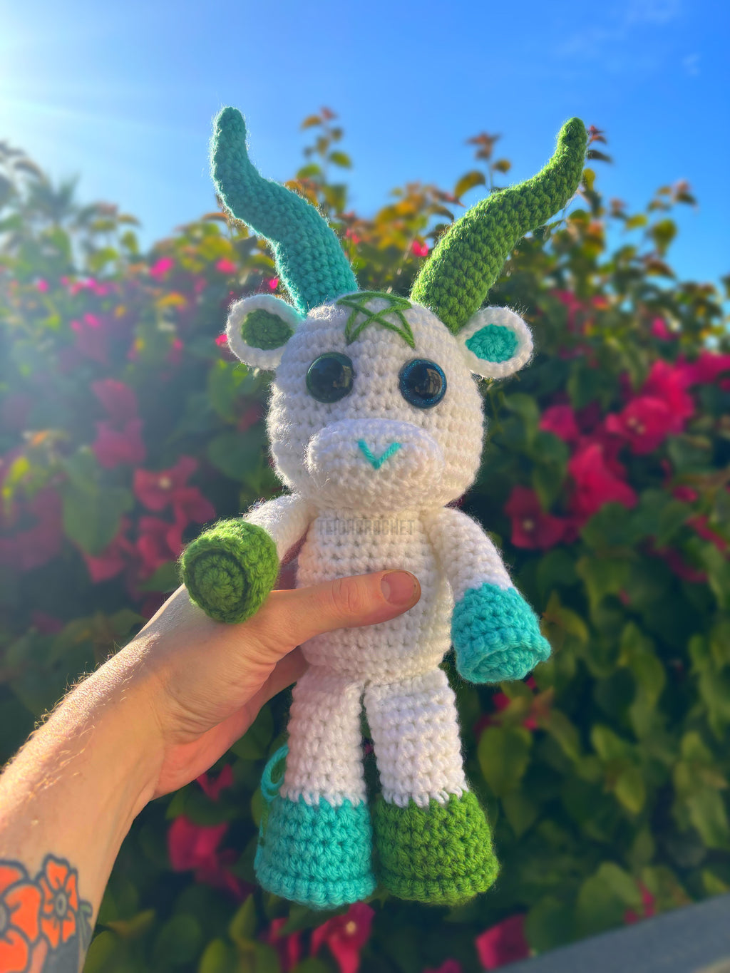 Baphomet Amigurumi Stuffed Toy