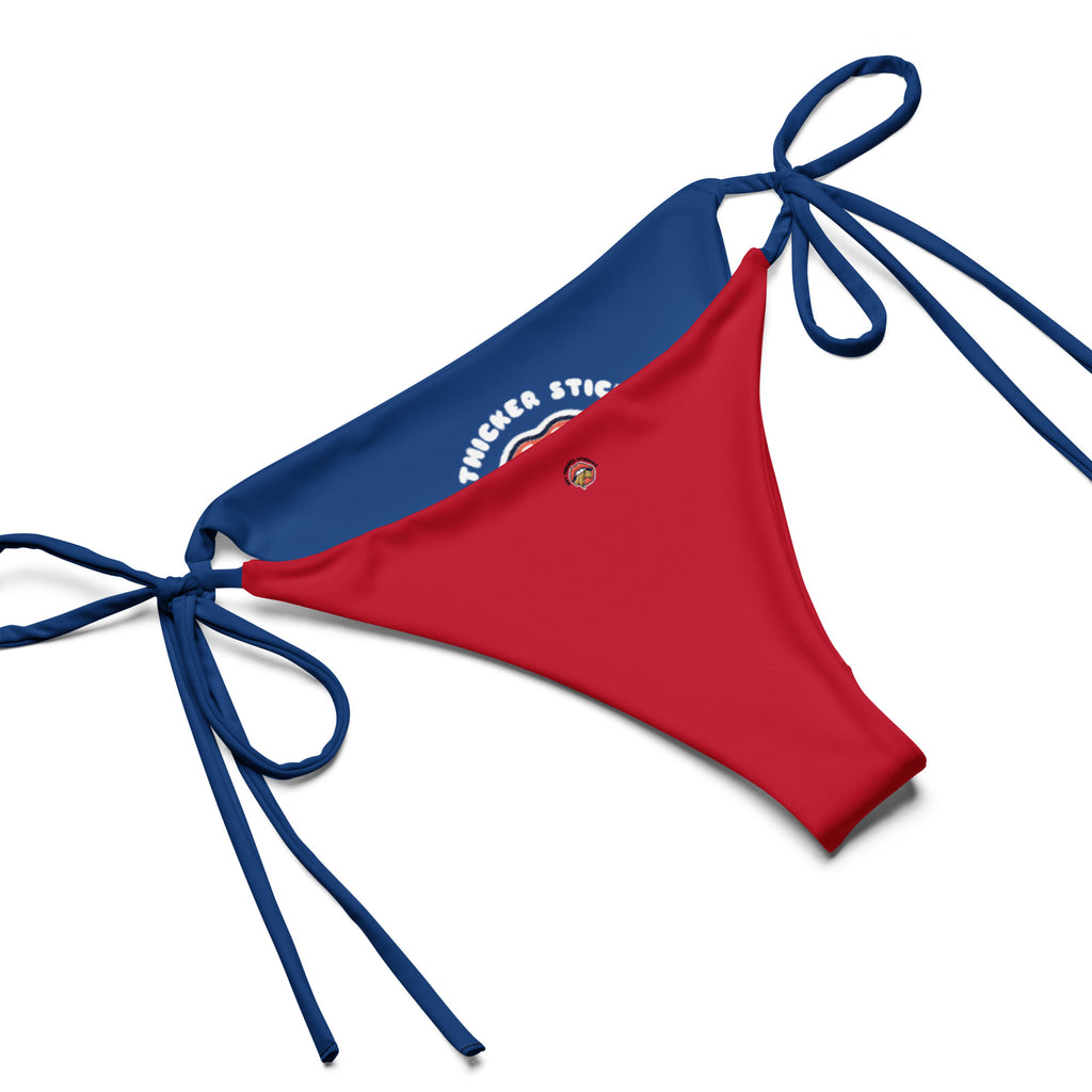 I Vote for Getting Thicker Bikini – Red, White & Blue Curvy Pride Swimwear  | Plus Size Swimwear up to 6XL | Bold Curvy Body Positive Bathing Suit | Fun Summer Statement Swim