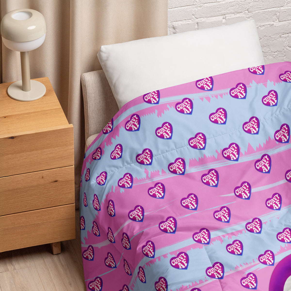 Curvy AF Comforter