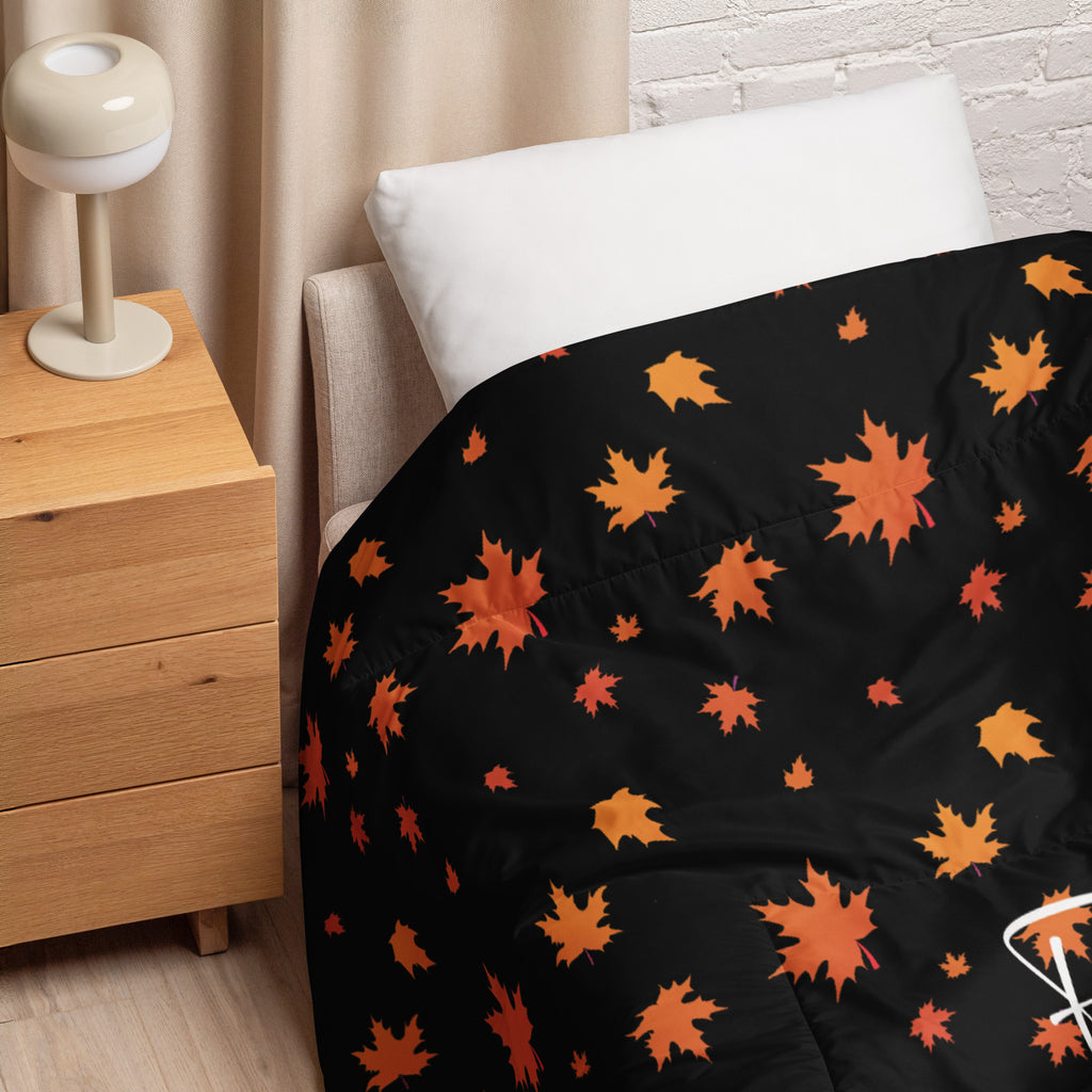 Falling for These Curves Comforter