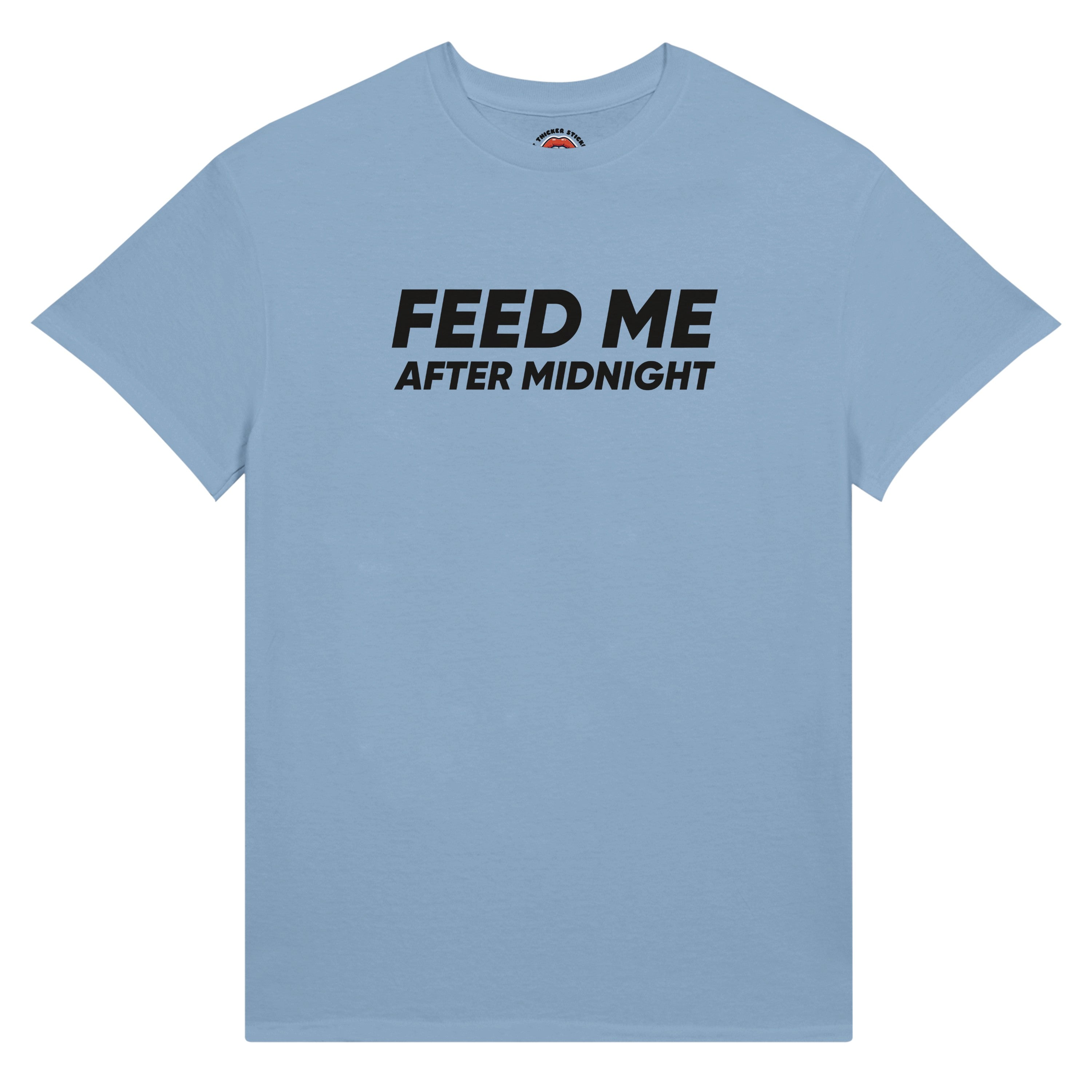 Feed Me After Midnight Premium Ultra Cotton Tee – Plus Size Shirt | BBW Gainer | Body Positive Shirt | Size Inclusive Unisex Apparel