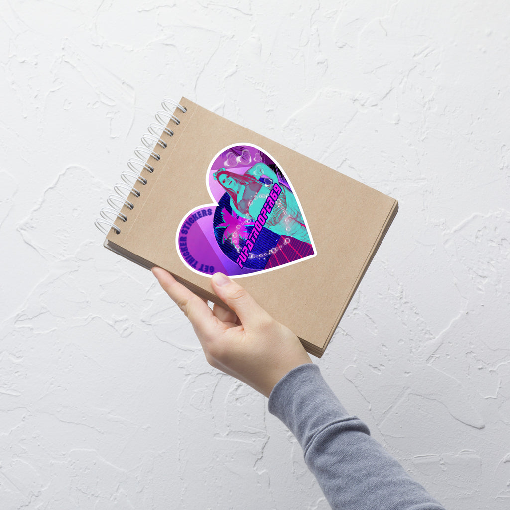 FupaTrooper69 x GetThickerStickers Collab Sticker | BBW Sticker | Sexy Retro Vinyl Decal
